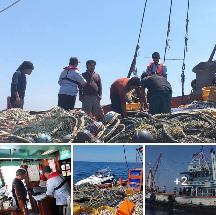 ตรวจเรือประมงระยอง เอกสารครบตามระเบียบ IUU