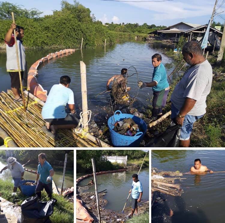 เพชรบุรีร่วมใจลดขยะสู่ทะเลคลองบางทะลุ