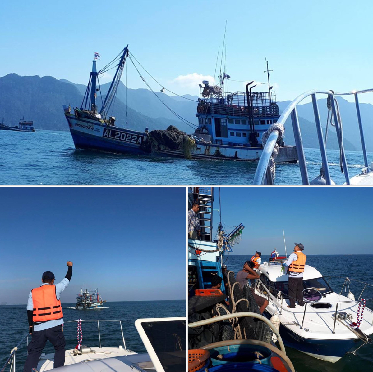 ตรวจเรือประมงสตูล เอกสารครบตามระเบียบ IUU