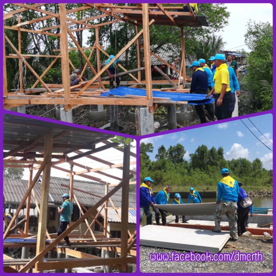 สร้างบ้านต่อเนื่อง ประชาชนเมืองนครฯ ที่รับผลจากปาบึก