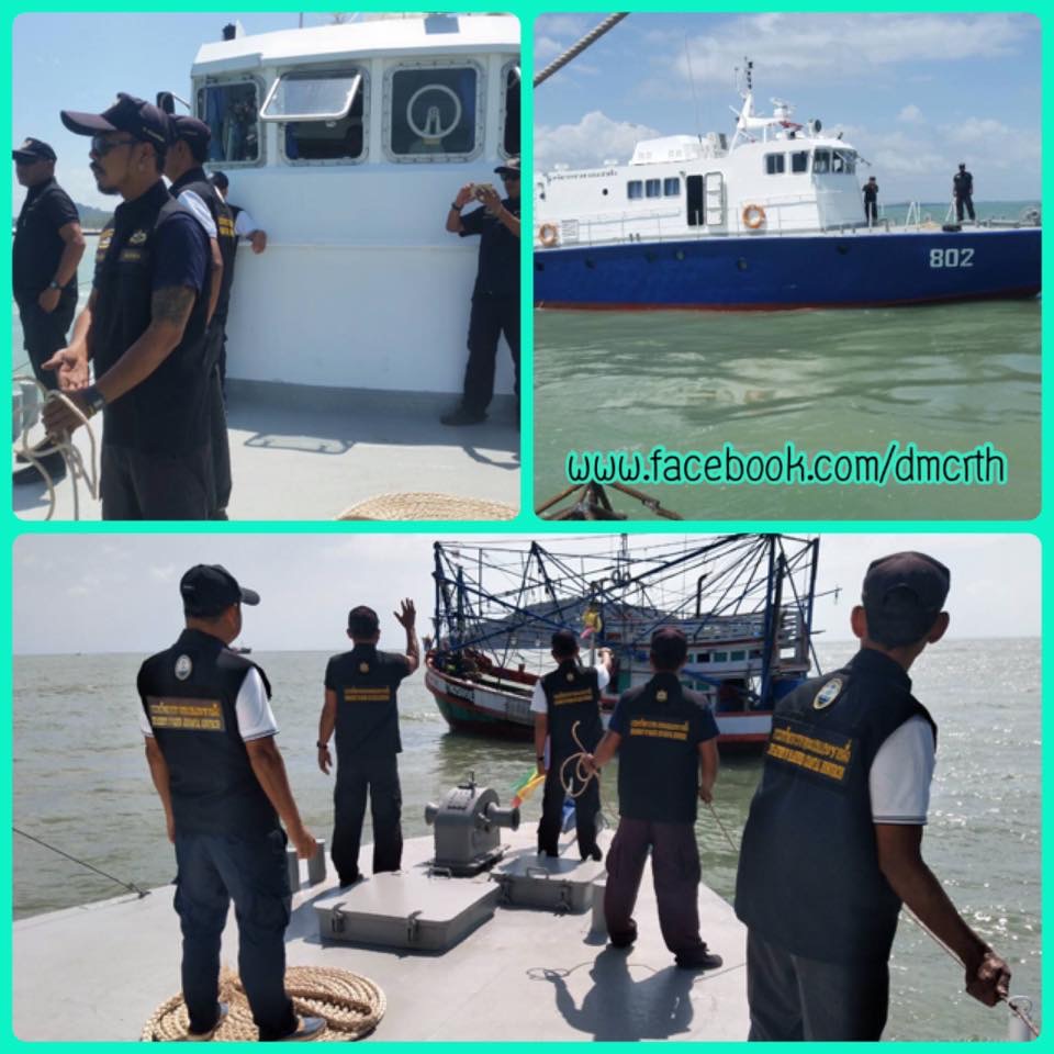ตรวจเรือประมงสงขลา ไม่พบผิดกฎหมาย