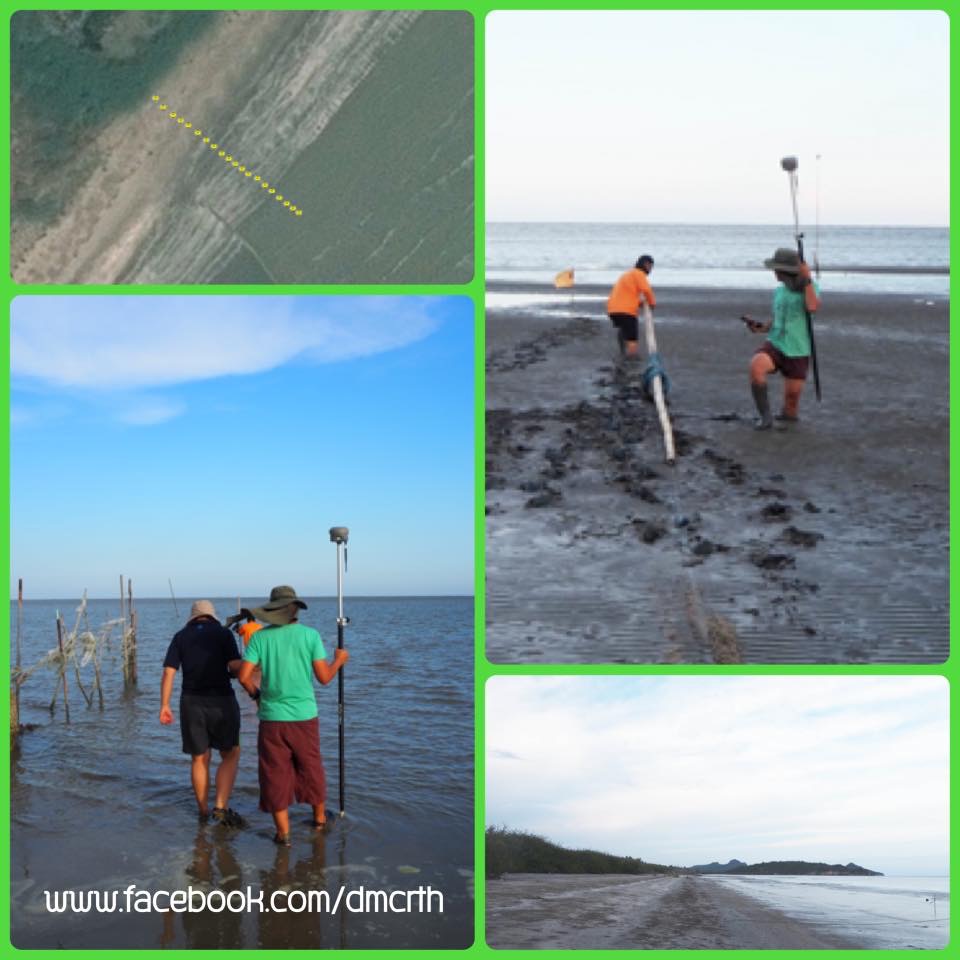 สภาพสัณฐานชายหาดปากคลองเกลียว คงสภาพดีมีสมดุล