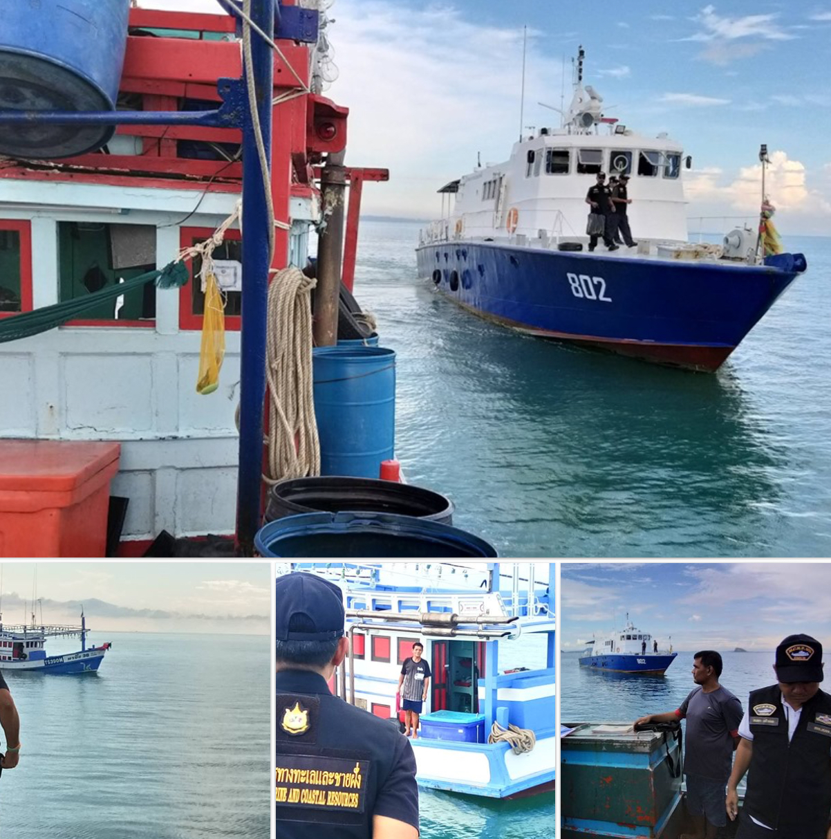 ตรวจเรือประมงสงขลา เอกสารครบตามระเบียบ IUU