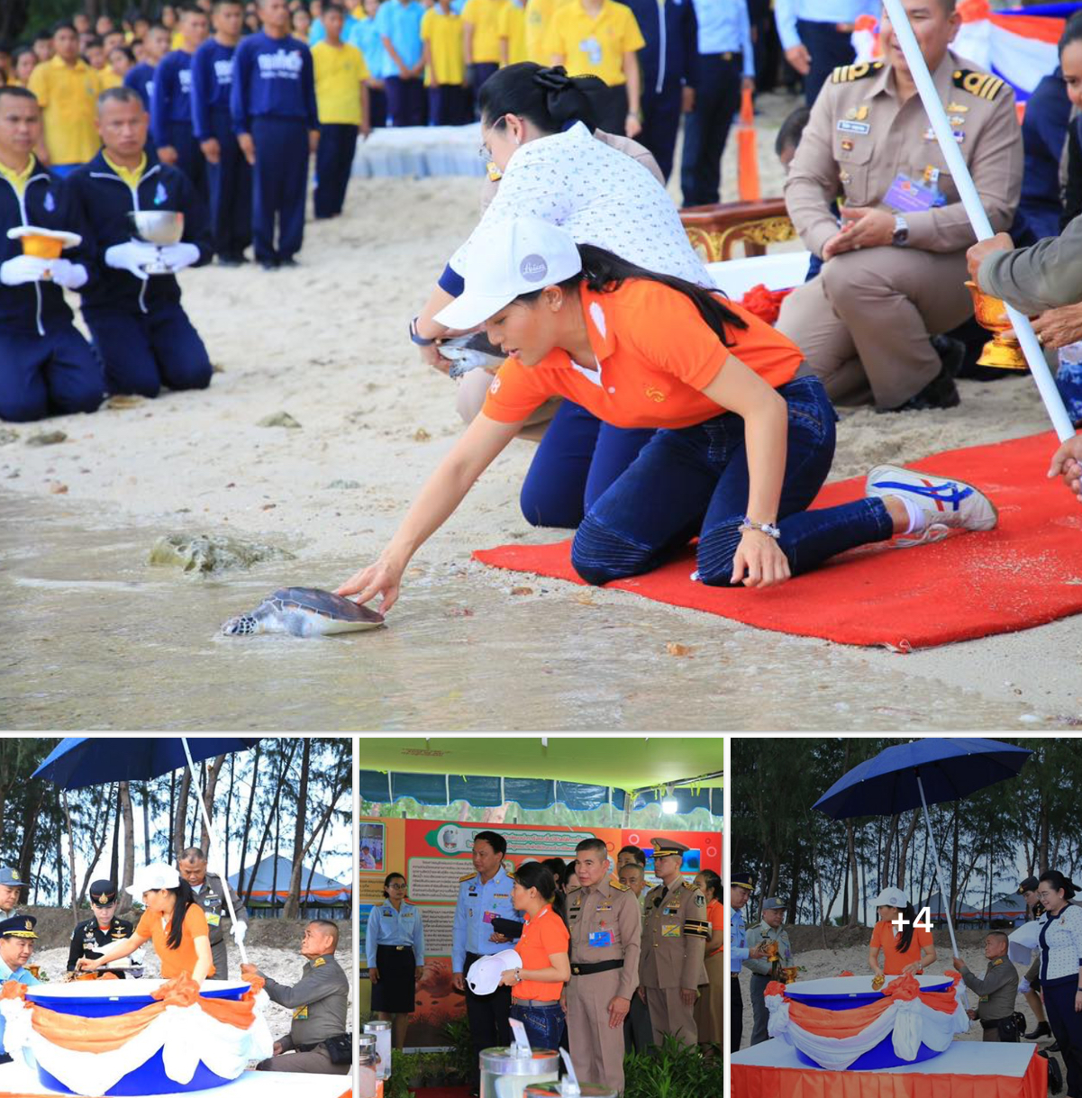 สมเด็จพระเจ้าลูกเธอ เจ้าฟ้าสิริวัณณวรี นารีรัตนราชกัญญา เสด็จดำเนินกิจกรรม “รักษ์ปะการังและสิ่งมีชีวิตใต้ทะเล” ครั้งที่ ๑