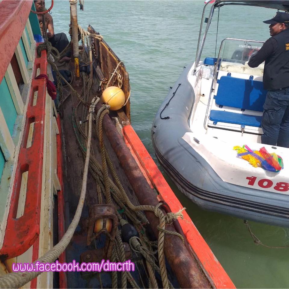 ตรวจเรือประมงสงขลา ไม่พบผิดกฎหมาย