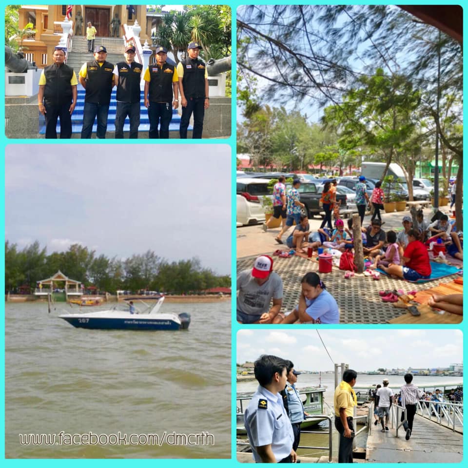 ทช. ร่วมดูแลนักท่องเที่ยวทะเลมหาชัย และแม่กลอง