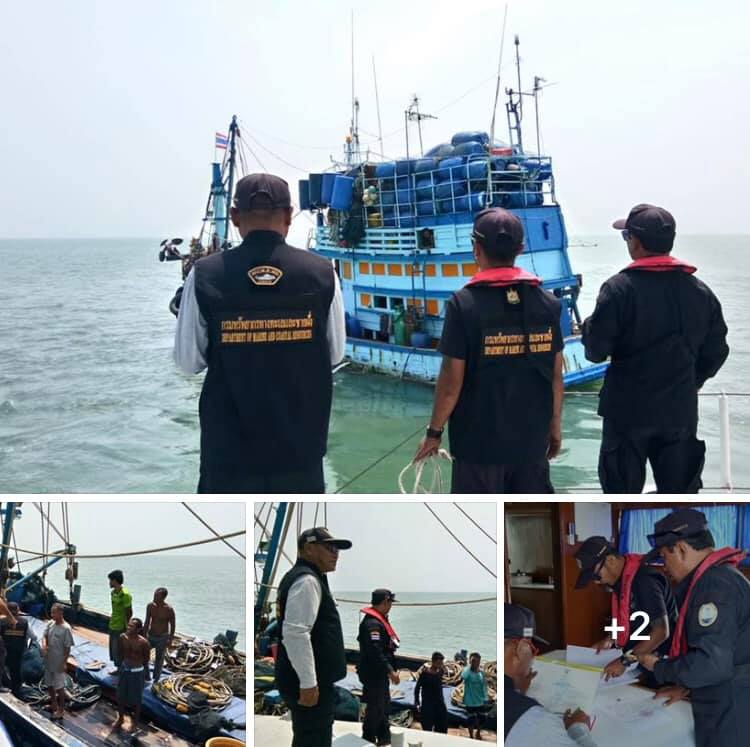 ตรวจเรือประมงสงขลา เอกสารครบตามระเบียบ IUU