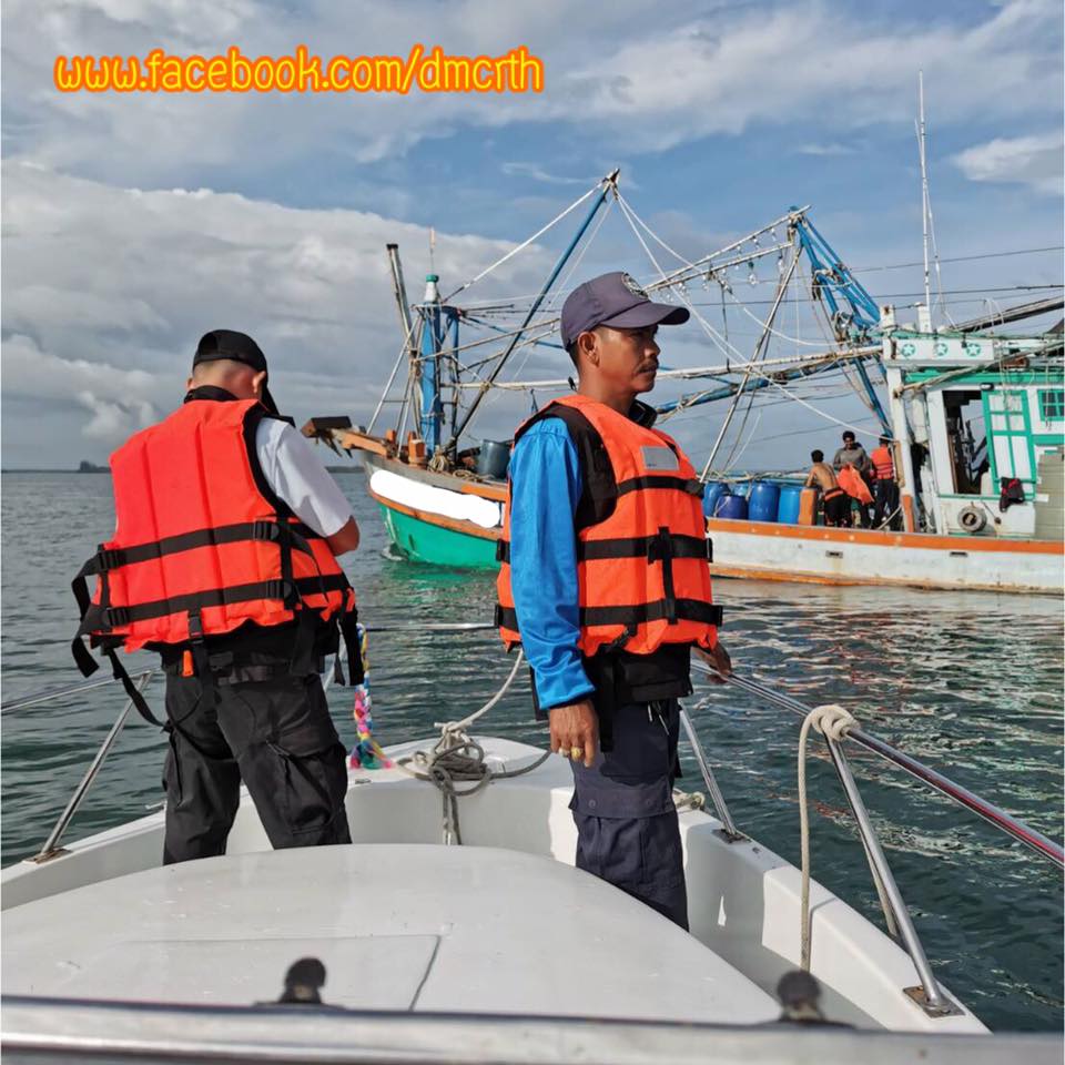 ตรวจเรือประมงพังงา ไม่พบผิดกฎหมาย