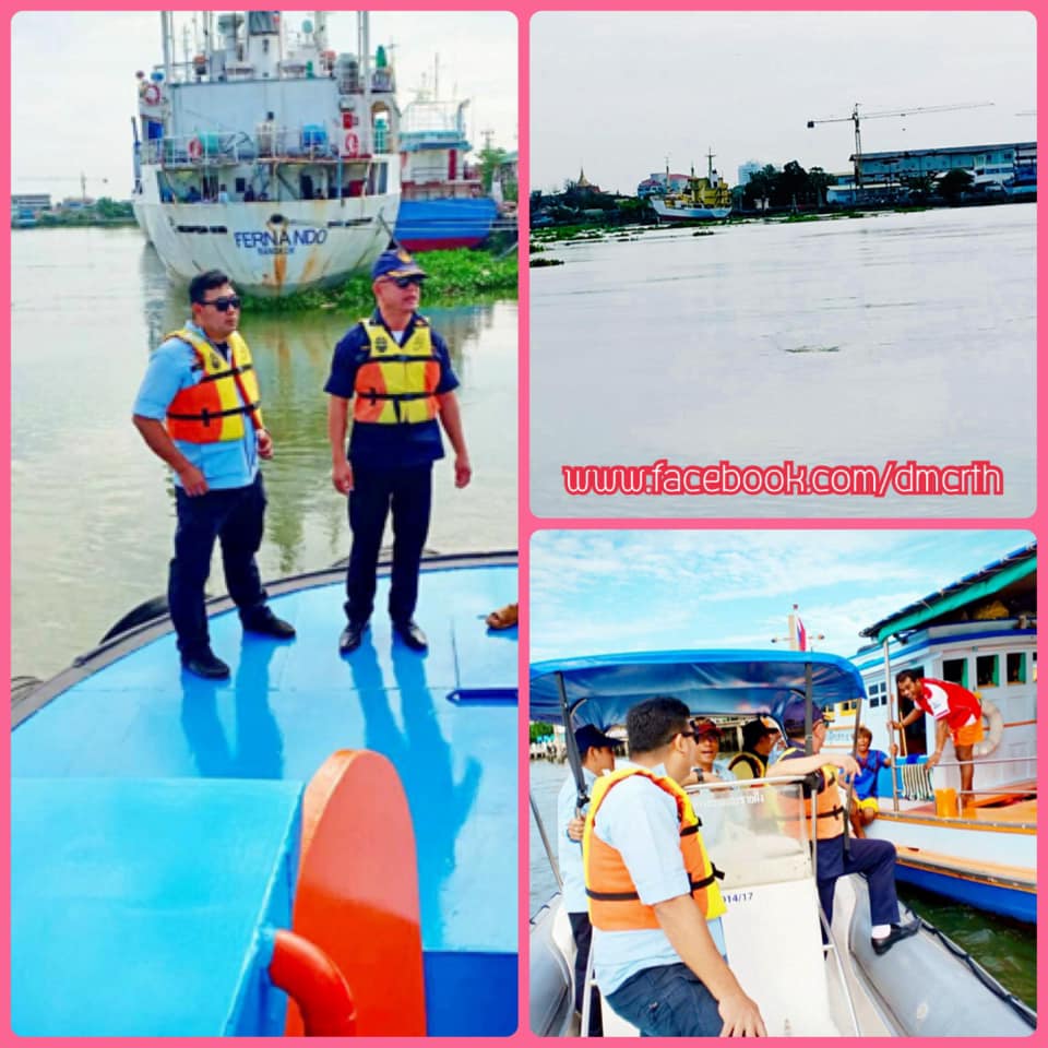 ตรวจสอบเรือลากจูงล่ม ไม่ส่อผลกระทบต่อทะเล