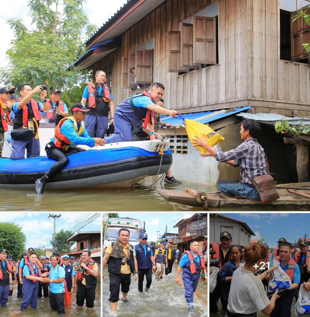 รมว.ทส.​ ยกทีมช่วยเหลือผู้ประสบอุทกภัย นำความห่วงใยจากรัฐบาลสู่พี่น้องชาวอุบลราชธานี