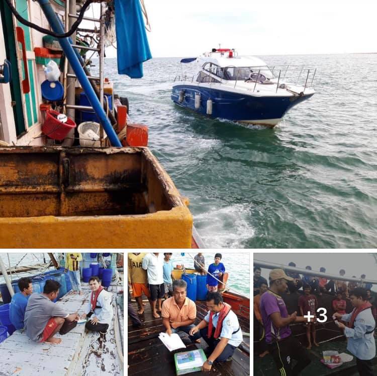 ตรวจเรือประมงปัตตานี-สงขลา เอกสารครบตามระเบียบ IUU