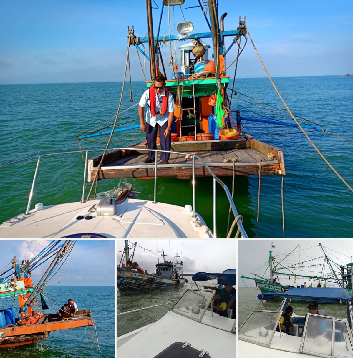 ตรวจเรือประมงปัตตานี เอกสารครบตามระเบียบ IUU