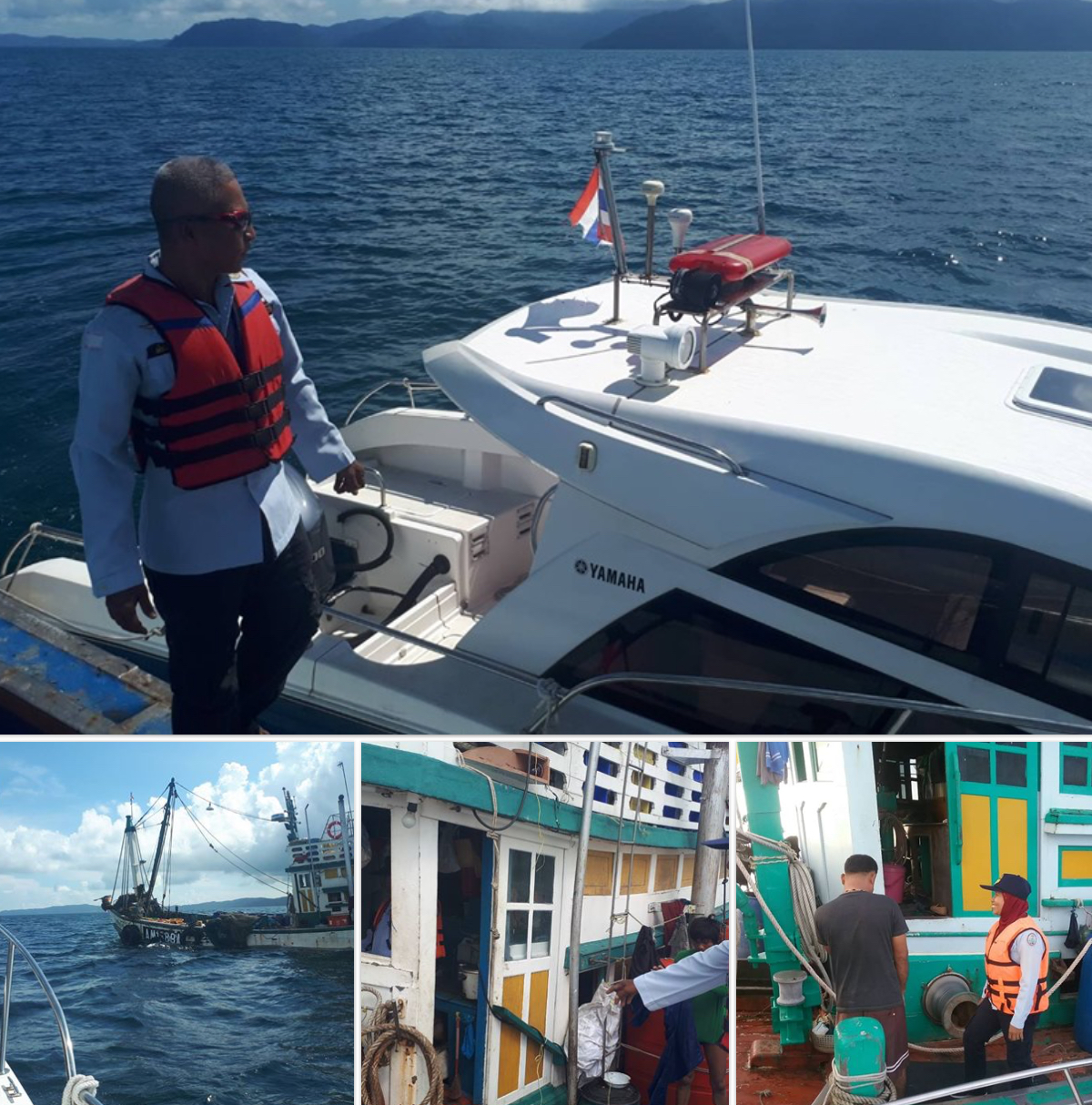ตรวจเรือประมงสตูล เอกสารครบตามระเบียบ IUU