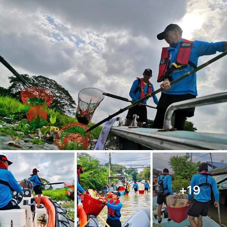 เริ่มแล้ว ฟื้นฟูเมืองอุบลราชธานี ทช. ร่วมเก็บขยะตกค้างเขตวารินชำราบ