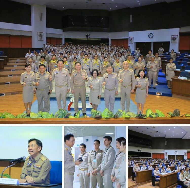 อธิบดี ทช. ร่วมงานการฝึกอบรมข้าราชการกระทรวง ทส. รุ่นใหม่