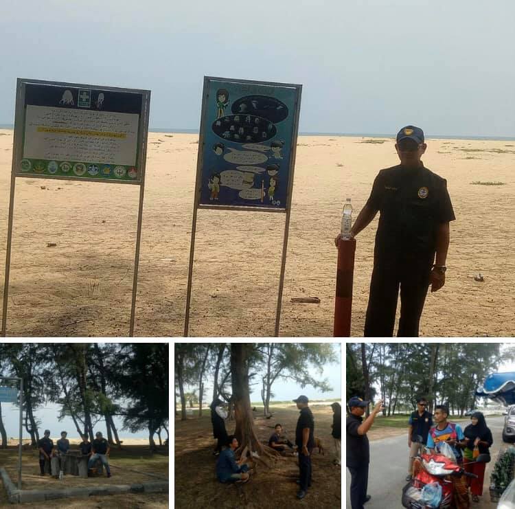 ประชาสัมพันธ์ต่อเนื่อง เพื่อความปลอดภัยที่ชายหาดวาสุกรี
