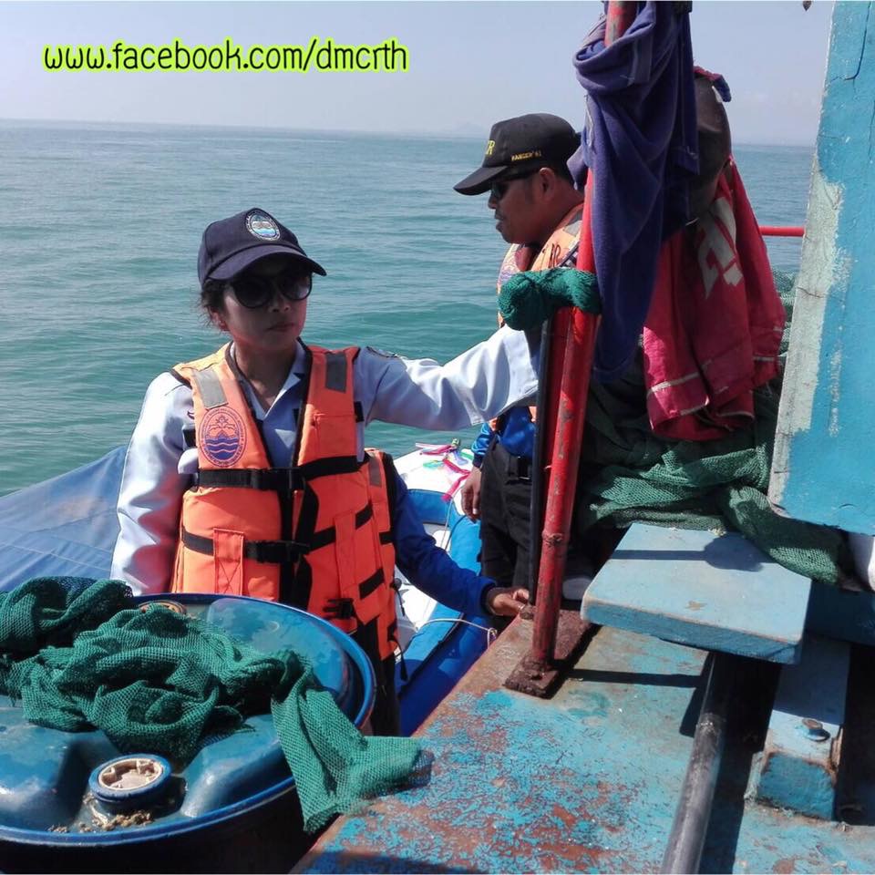 ตรวจเรือประมงพังงา ไม่พบผิดกฎหมาย