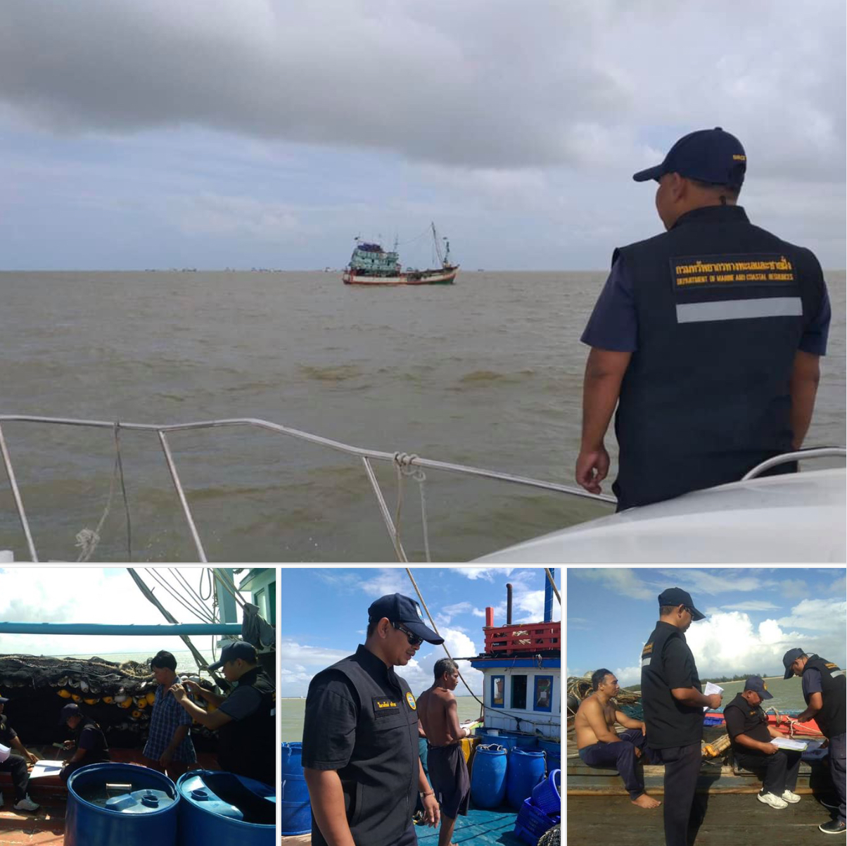 ตรวจเรือประมงปัตตานี เอกสารครบตามระเบียบ IUU