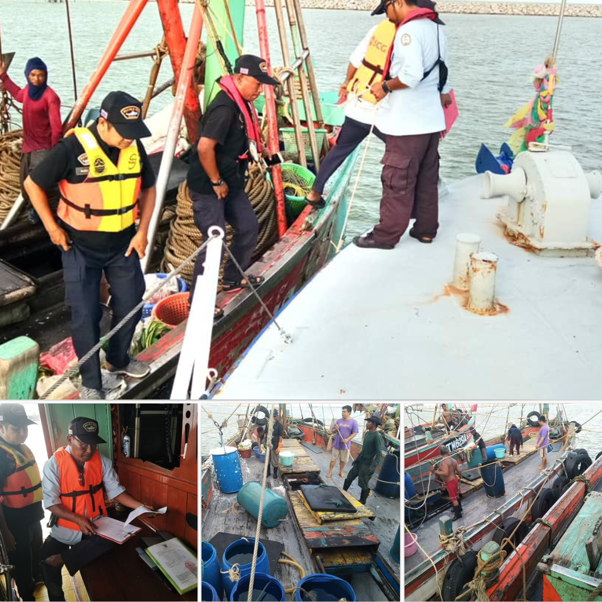 ตรวจเรือประมงสงขลา เอกสารครบตามระเบียบ IUU