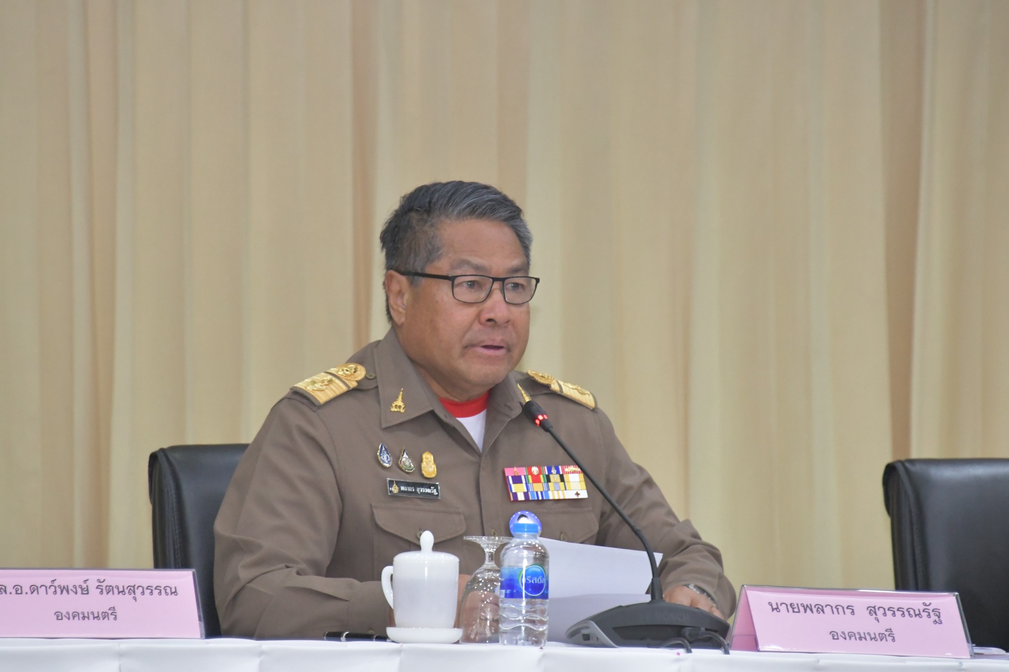 อทช. ร่วมประชุมกองบัญชาการป้องกันและบรรเทาสาธารณภัยแห่งชาติ