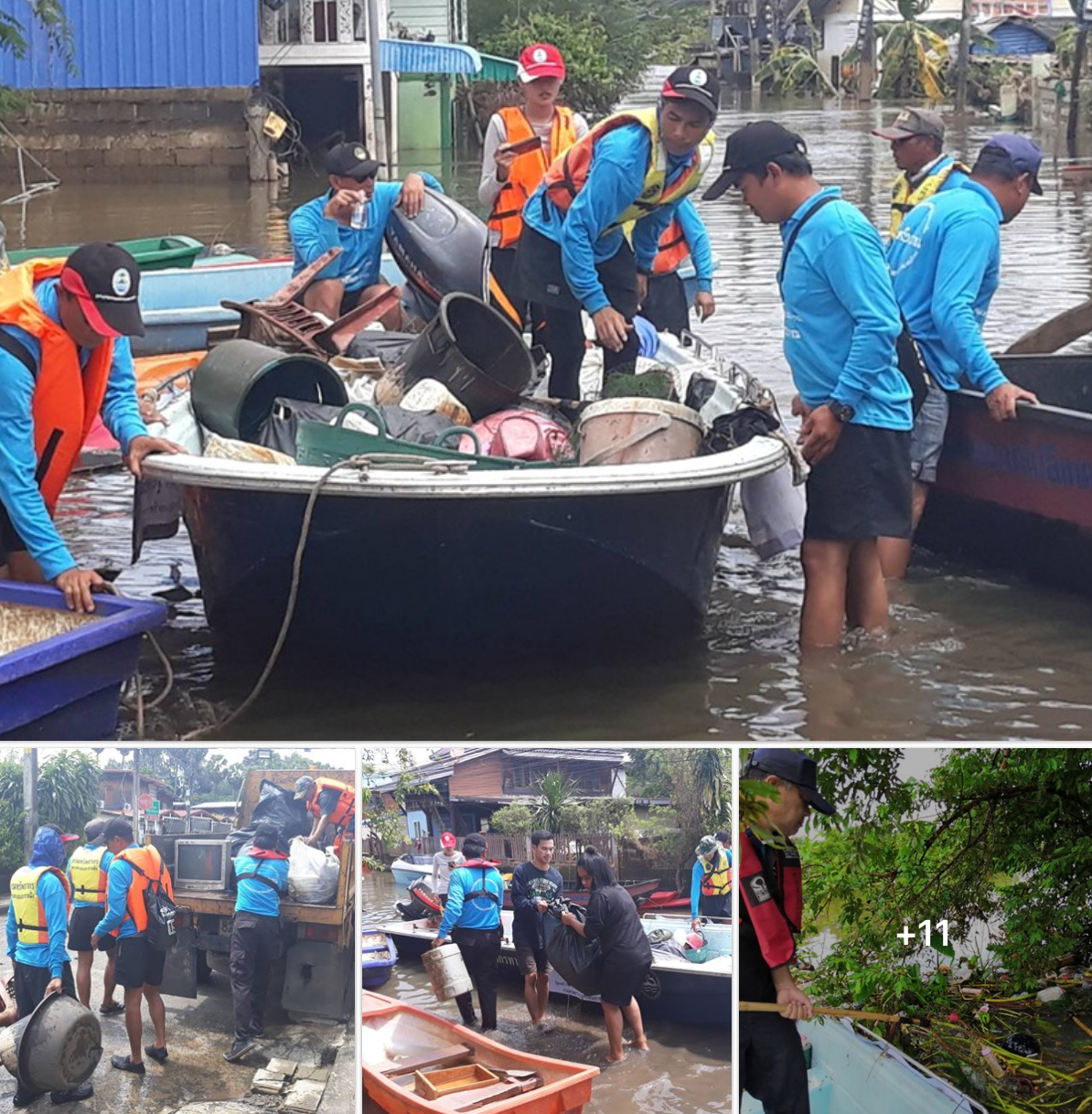 ผลการปฏิบัติงานร่วม ช่วยเหลือพี่น้องประสบภัยชาวอุบลฯ