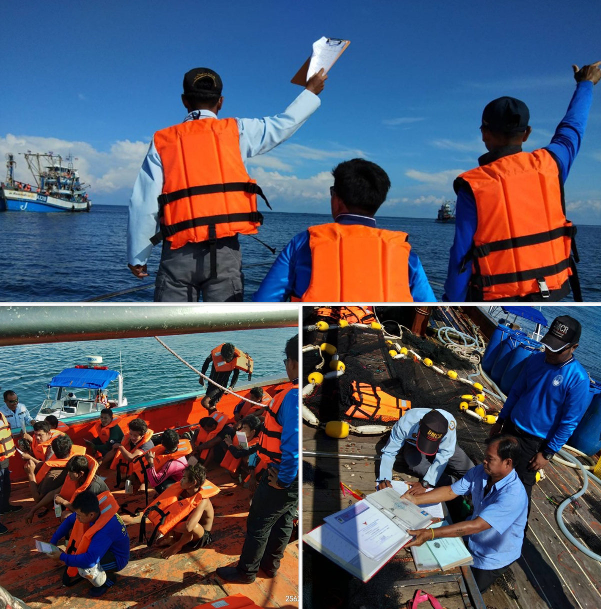 ตรวจเรือประมงพังงา เอกสารครบตามระเบียบ IUU