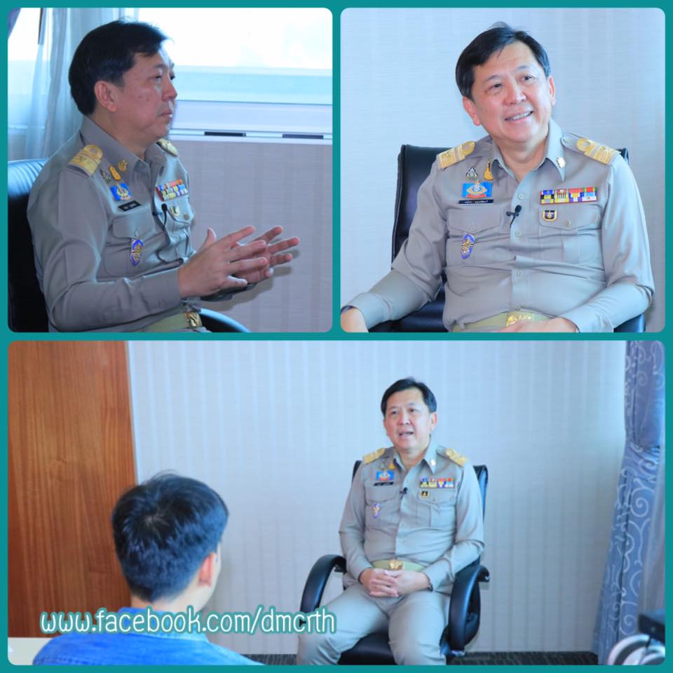 อธิบดี ทช.ให้สัมภาษณ์ชมรมนักข่าวสิ่งแวดล้อม