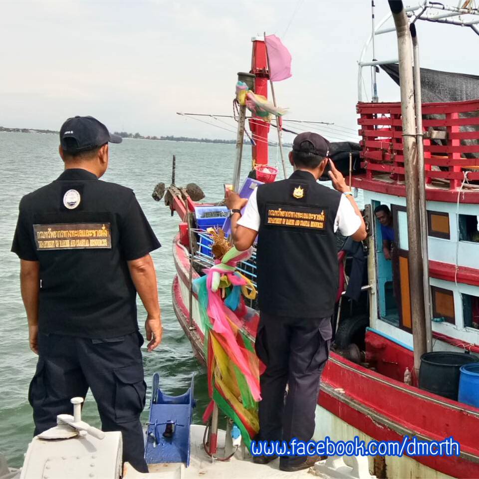ตรวจเรือประมงสงขลา ไม่พบผิดกฎหมาย