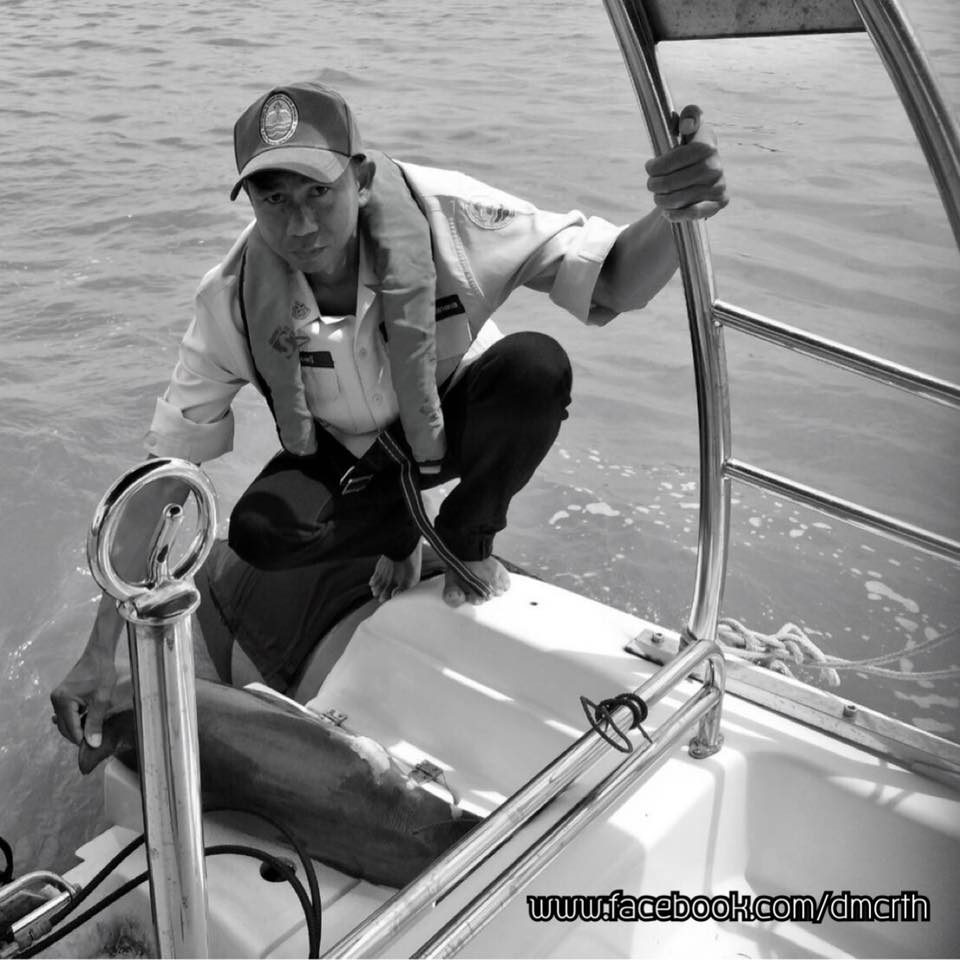 พบซากโลมาหัวบาตรหลังเรียบ ปากอ่าวสิเกา