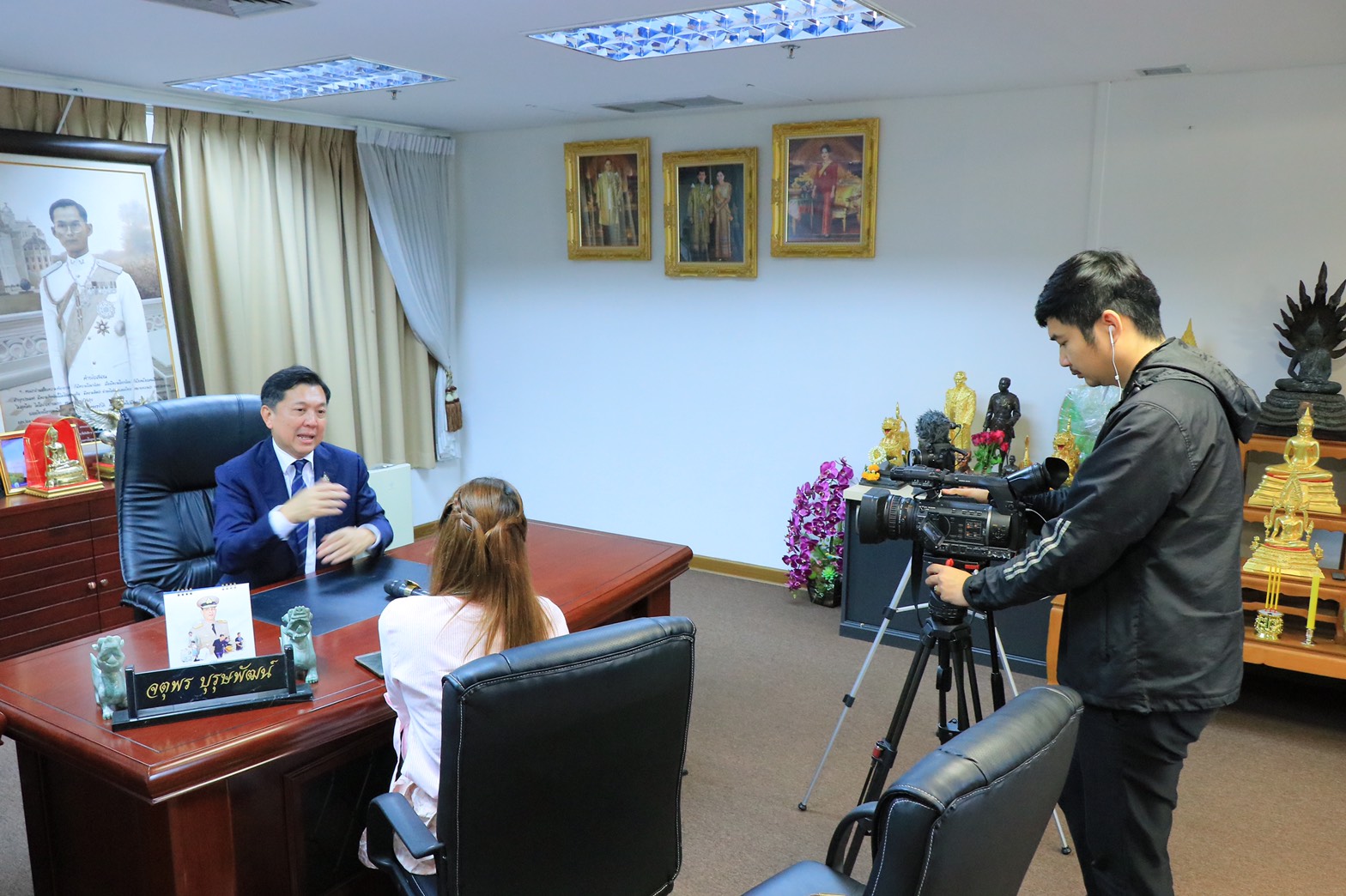 อทช.​ ให้สัมภาษณ์ในประเด็น​ "แผนการอนุรักษ์พะยูน และการบริหารจัดการขยะทะเล"