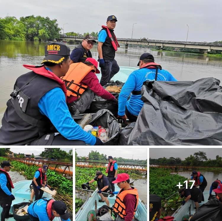 ผลการปฏิบัติงานร่วม ฟื้นฟูพื้นที่ประสบภัยน้ำท่วมอุบลฯ
