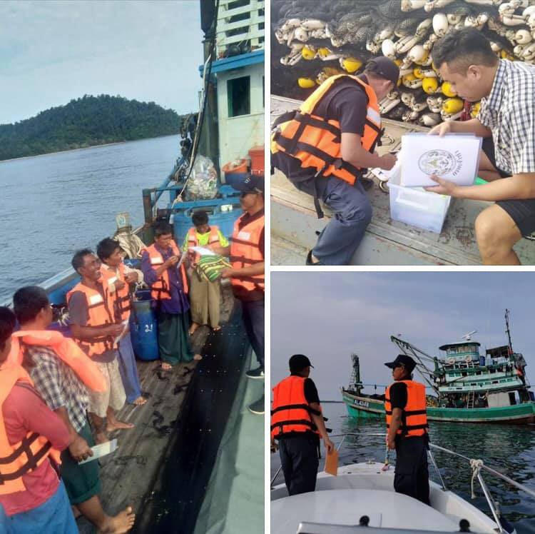 ตรวจเรือประมงพังงา เอกสารครบตามระเบียบ IUU