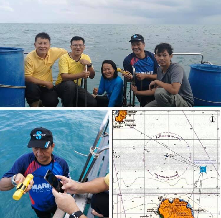 นำร่องใช้ขาหลุมผลิตปิโตรเลียมจัดวางเป็นปะการังเทียมเกาะพะงัน