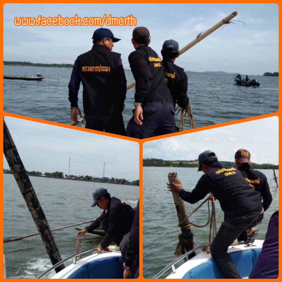 พบการใช้เครื่องมือประมงผิดกฎหมาย ทะเลสงขลา พัทลุง