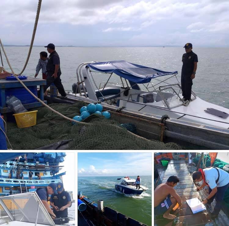 ตรวจเรือประมงทะเลปัตตานี เอกสารครบตามระเบียบ IUU
