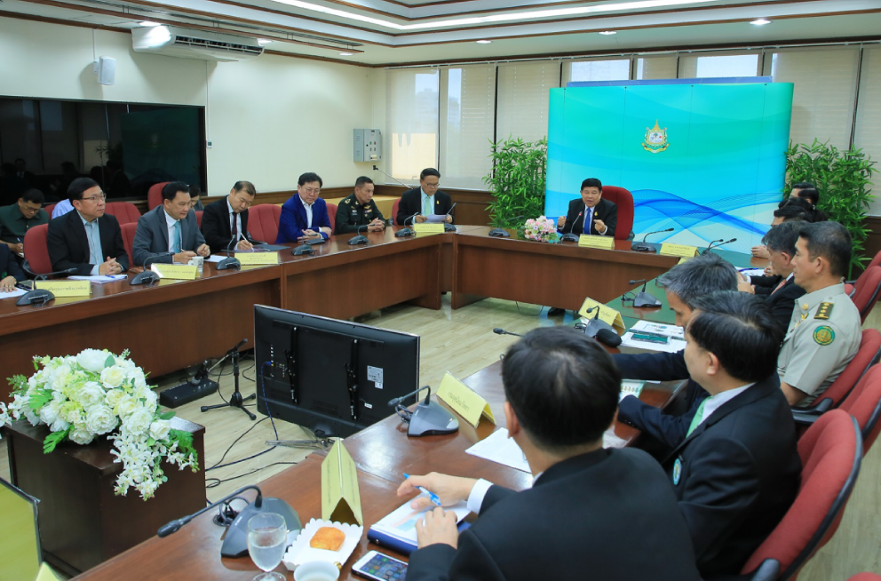 อธิบดี ทช. ร่วมแถลงข่าวผลการดำเนินงานด้านทรัพยากรธรรมชาติและสิ่งแวดล้อม