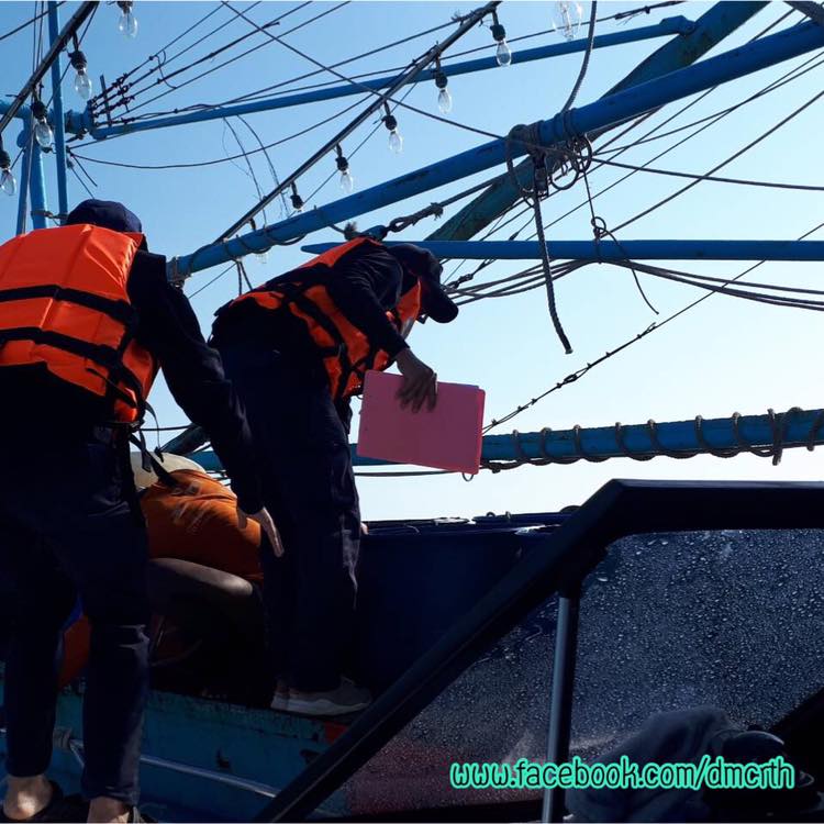ตรวจเรือประมงภูเก็ต ไม่พบผิดกฎหมาย