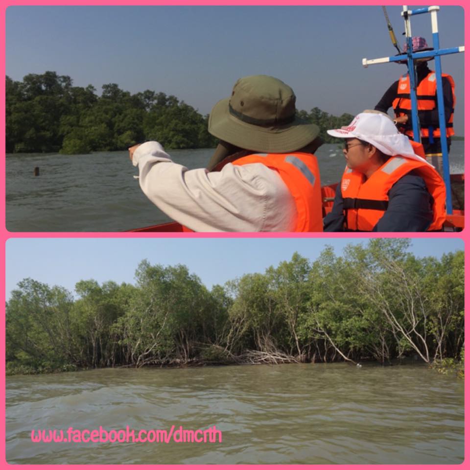 สำรวจสภาพพื้นที่แนวชายฝั่งบ้านแหลม เพชรบุรี