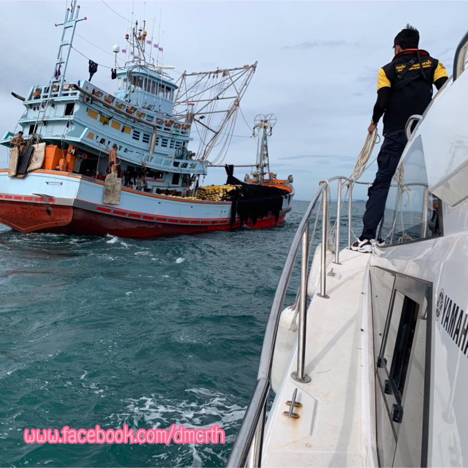 ตรวจเรือประมงประจวบคีรีขันธ์ ไม่พบผิดกฎหมาย