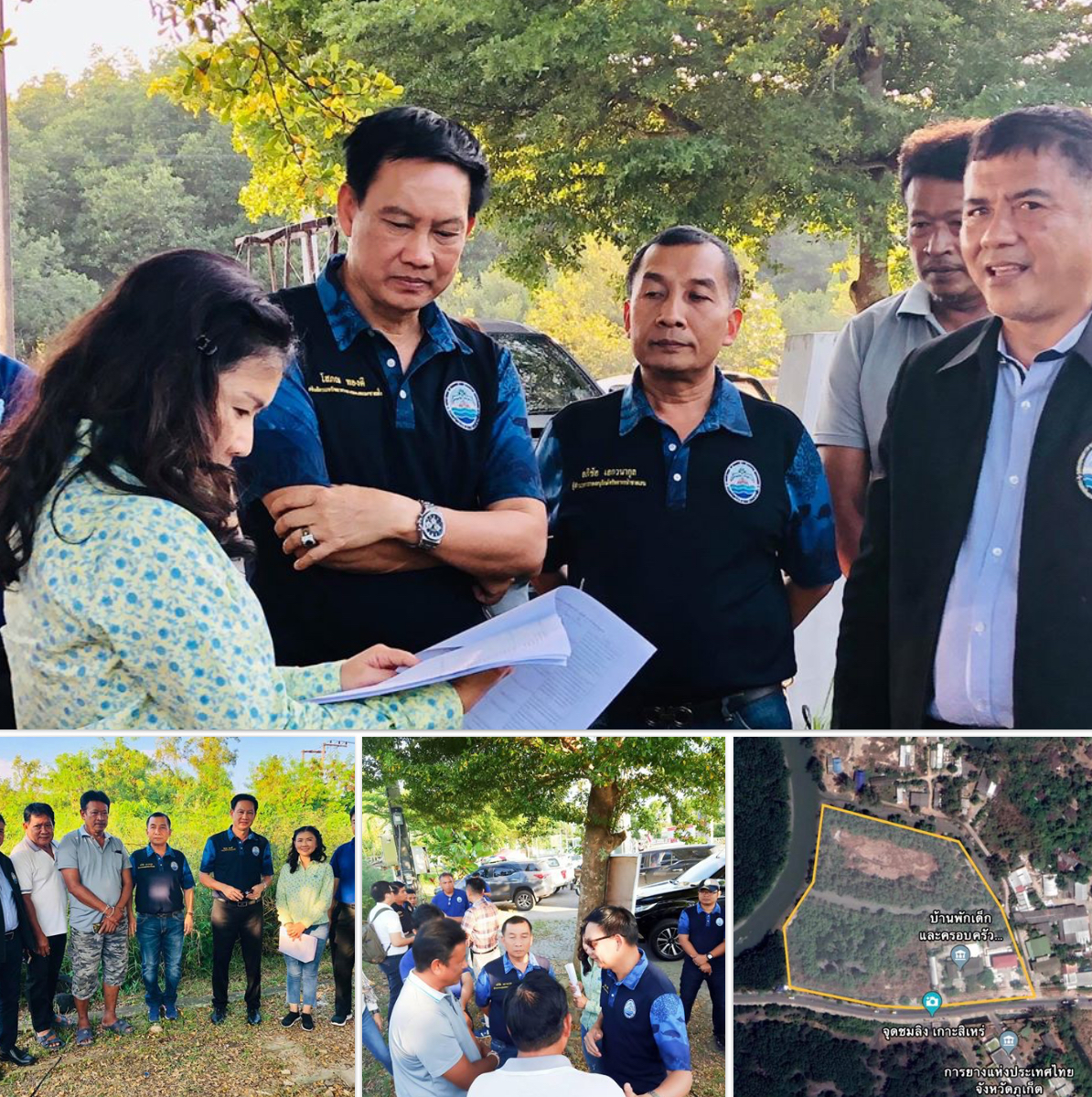 อธิบดี​ ทช. ลงพื้นที่หาแนวทางแก้ไขปัญหา P-MOVE จังหวัดภูเก็ต