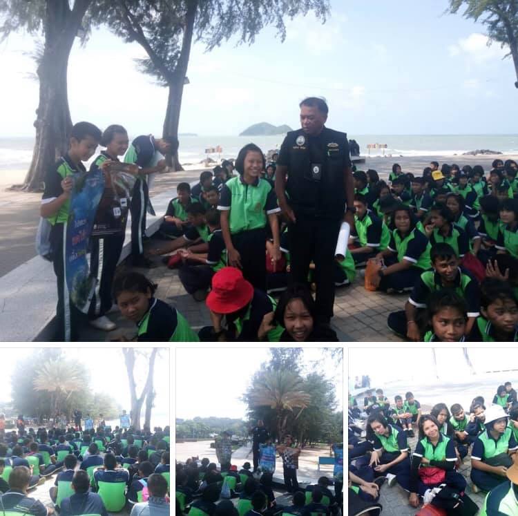 หาดบ้านเราสวยทุกวัน หาดชลาทัศน์ไม่มีขยะกวนใจ