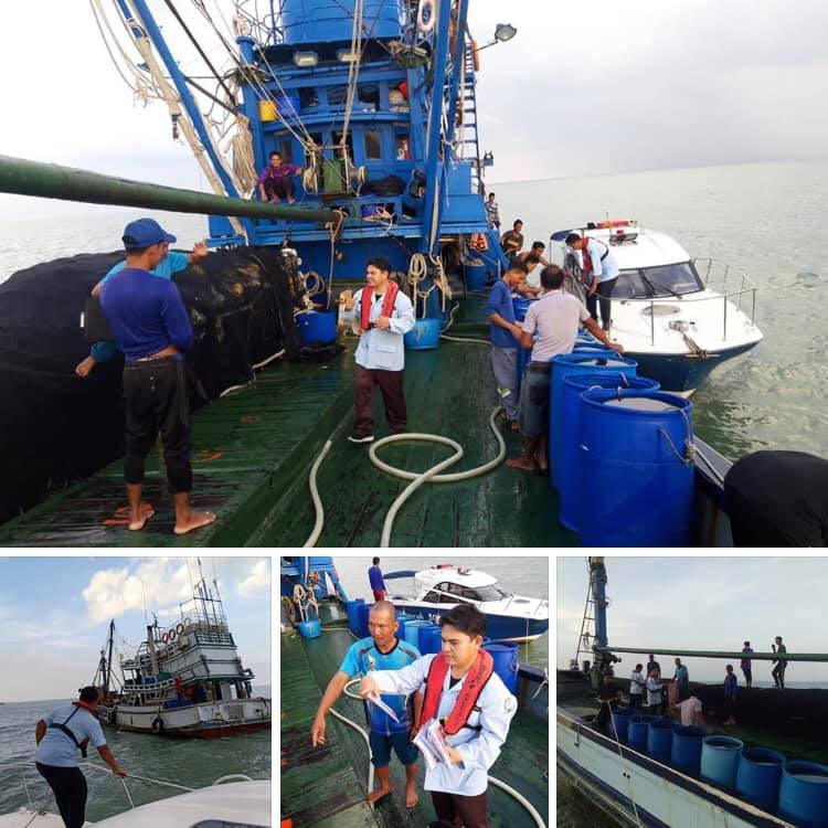 ตรวจเรือประมงปัตตานี เอกสารครบตามระเบียบ IUU