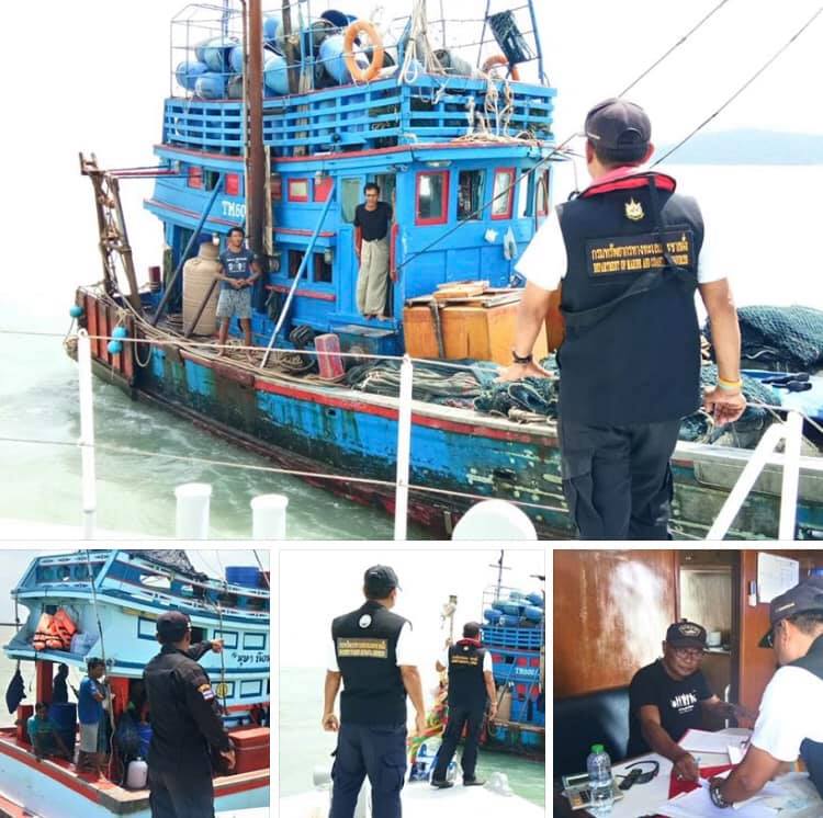 ตรวจเรือประมงสงขลา เอกสารครบตามระเบียบ IUU