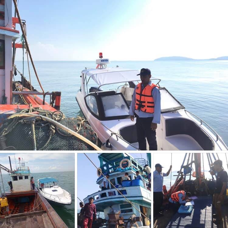 ตรวจเรือประมงชุมพร/สุราษฎร์ฯ เอกสารครบตามระเบียบ IUU