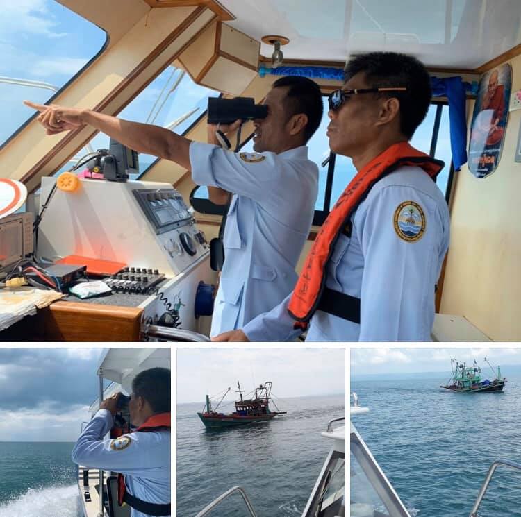 ตรวจเรือประมงตราด เอกสารครบตามระเบียบ IUU