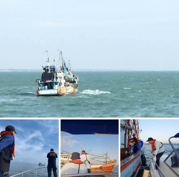 ตรวจเรือประมงทะเลประจวบคีรีขันธ์ เอกสารครบตามระเบียบ IUU