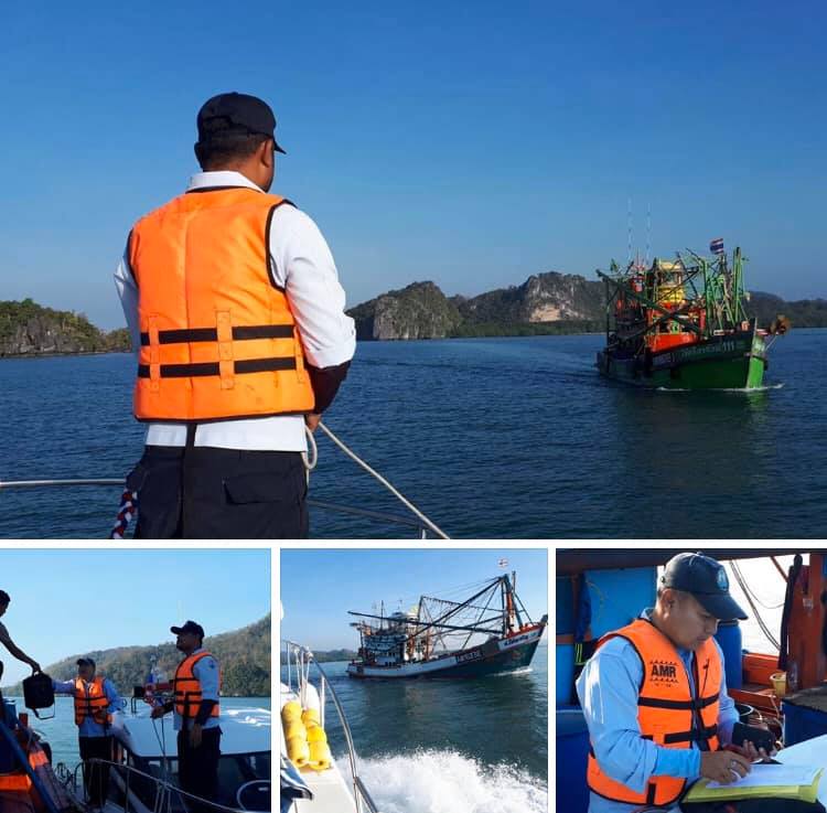 ตรวจเรือประมงสตูล เอกสารครบตามระเบียบ IUU
