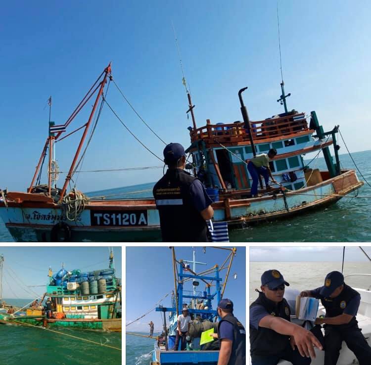 ตรวจเรือประมงปัตตานี เอกสารครบตามระเบียบ IUU