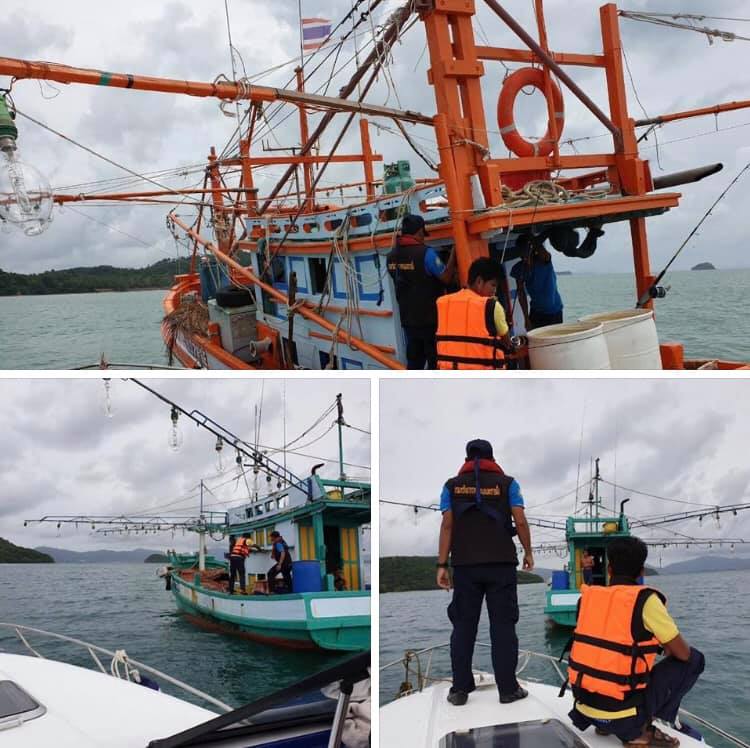 ตรวจเรือประมงภูเก็ตและกระบี่ เอกสารครบตามระเบียบ IUU