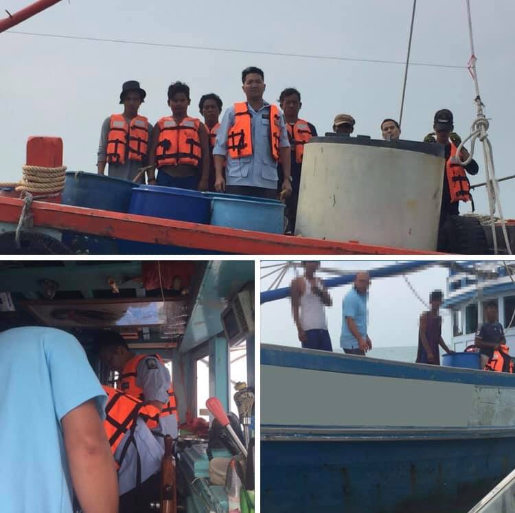 ตรวจเรือประมงสุราษฎร์ธานี เอกสารครบตามระเบียบ IUU